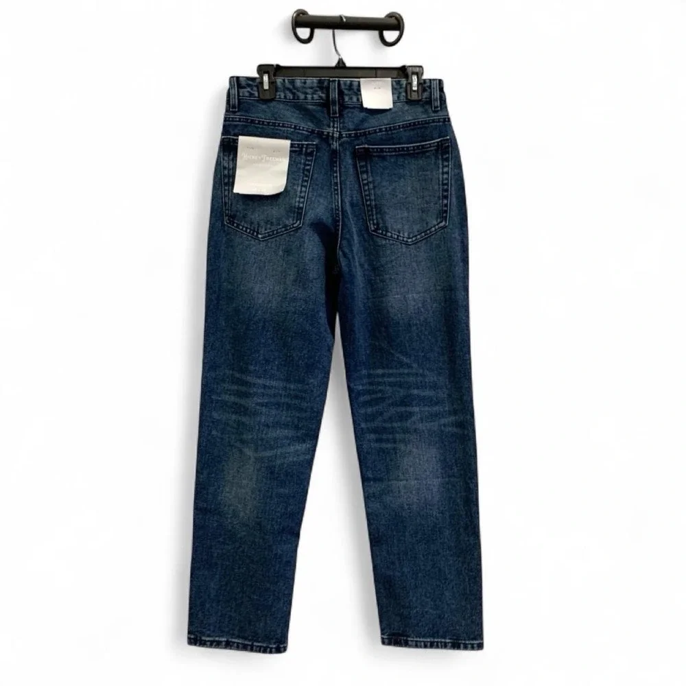 Hickey Freeman New York Men's Blue Denim‎ Jeans Straight Fit 30X32 Mid Rise